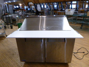 lot 2 image: Turbo Air 2 Door Prep Cooler