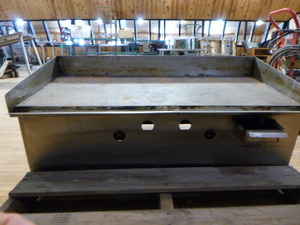 lot 12 image: Unbranded Gas Griddle