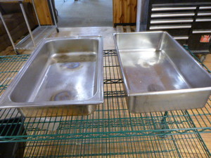 lot 39 image: 2 Steam Table Pans