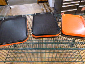 lot 47 image: Lot of Serving Trays