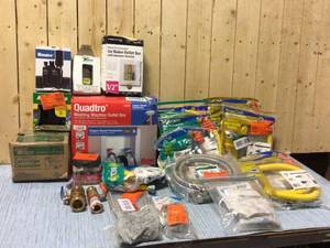 LOT Of Assorted Plumbing items  Customer Returns See Pictures