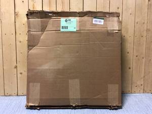 Medium Round Gold And Gray Metallic Modern Mirror (33 in. H x 20 in. W) Customer Returns See Pictures