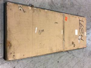 Interbuild Solid Acacia 6 ft. L x 25.5 in. D x 1 in. T, Butcher Block Countertop, Organic White Customer Returns See Pictures