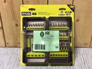 RYOBI Impact Rated Driving Kit (40-Piece) Customer Returns See Pictures