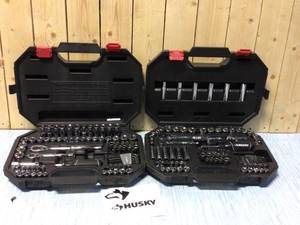 Lot of assorted Husky Mechanics Tool Sets Customer Returns See Pictures