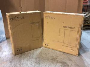 Lot of 2 Bathroom Medicine Cabinet with  Mirror Customer Returns See Pictures