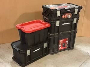 Husky 22 in. Connect Rolling System Tool Box Customer Returns See Pictures
