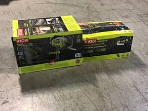 RYOBI 1900 PSI 1.2 GPM Cold Water Wheeled Electric Pressure Washer & RYOBI 1,600 PSI 1.2 GPM Electric Pressure Washer Customer Returns See Pictures