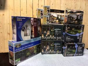 MIX LOT OF HAMPTON BAY LAMPS Customer Returns See Pictures