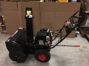 26 in. Two-Stage Gas Snow Blower with Electric Start by Legend Force Customer Returns See Pictures