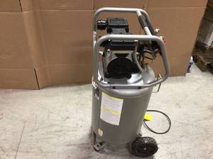 20 Gal. Vertical Electric-Powered Silent Air Compressor by Husky Customer Returns See Pictures