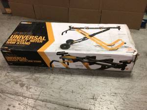 Universal QuickSet Miter Saw Stand by TOUGHBUILT Customer Returns See Pictures