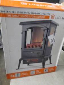 lifesmart three sided stove infrare...