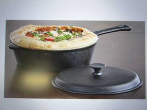 12 inch preseasoned cast iron chick...