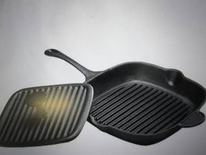 11 inch preseasonedcast iron grill ...