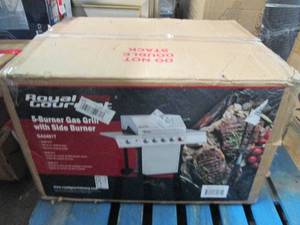 royal gourmet 5 burner gas grill wi...