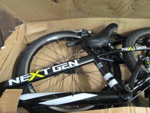 nextgen kids 20 inch bike black ope...