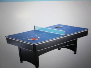 hathaway 2 in 1 7 foot pool table ...