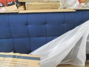 serta convertible corey sofa blue ...