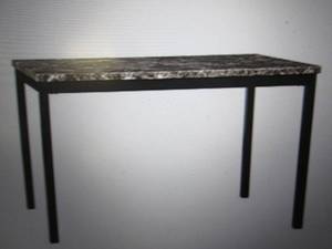 mia design marble look dining table...