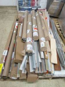 pallet of trim ...