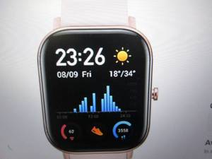 amazfit gts smartwatch rose powers ...