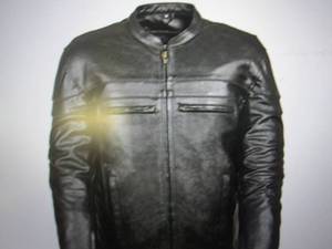 event leather mens split leather ve...