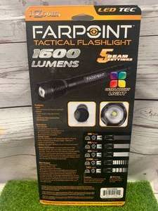 lot 1 image: New Farpoint 1500 Lumen Tactical Flashlight