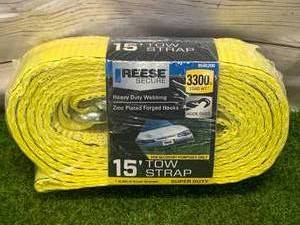 lot 8 image: New Reese 15 Tow Strap