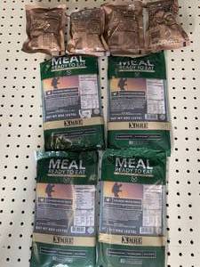 lot 60 image: MREs & Snack Mixed Lot