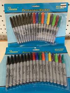 lot 76 image: Lot Of 2 Sets Of New Markers