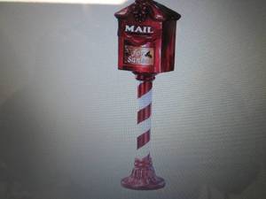 lot 171 image: Santas Mailbox Holiday Outdoor De...