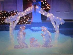 lot 176 image: National Tree Company 55 Lighted N...