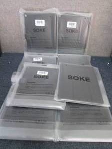 lot 196 image: 8 Soke Cases for iPad Pro 10.5...