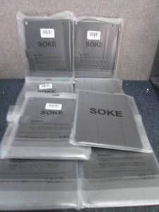 lot 197 image: 8 Soke Cases for iPad Pro 10.5...