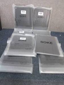 lot 200 image: 8 Soke Cases for iPad Pro 10.5...