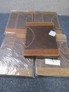 lot 205 image: 5 Leather Tablet Cases...