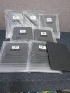 lot 216 image: 8 Soke Cases for iPad Pro 10.5...