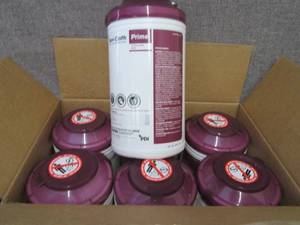 lot 275 image: Case of 6 -70ct Canisters Sani-Clot...