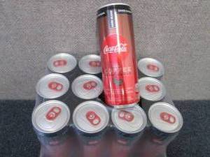 lot 290 image: 12 pk Coca Cola with Coffee Dark Bl...