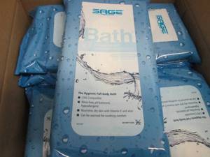 lot 294 image: Case of 60-8ct pks Sage Products Fr...