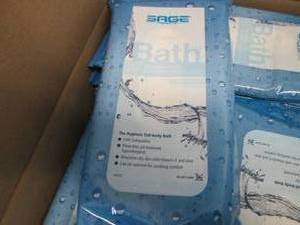 lot 299 image: Case of 60-8ct pks Sage Products Fr...