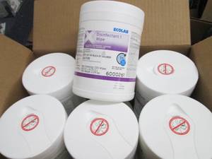lot 313 image: Case of 12-220 ct Canisters Ecolab ...
