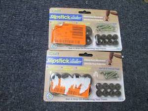 lot 9 image: 2- SlipStick 78 in. Chocolate Brow...