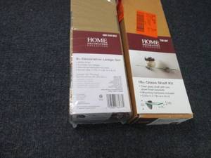 lot 35 image: 2 Home Decorators Collection Shelf ...