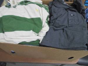 lot 46 image: Box of Assorted Mens Shirts...