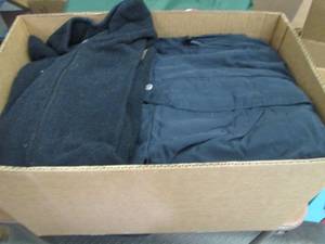 lot 53 image: Box of Assorted Mens Winter Coats ...