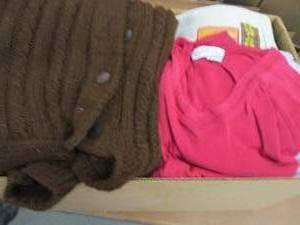 lot 60 image: Box of Assorted Womenss Winter Top...