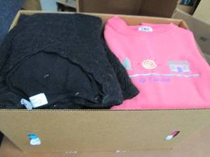 lot 62 image: Box of Assorted Womenss Winter Top...