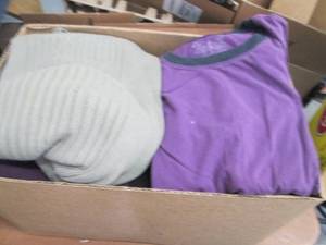 lot 64 image: Box of Assorted Womenss Winter Top...